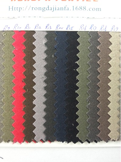 DG-RGFA  全棉加厚斜紋 磨毛 後面照